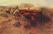 The Buffalo hunt Charles M Russell